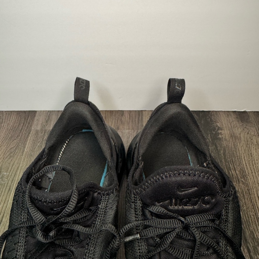 🔥Nike Air Max 270 Triple Black Breathable Mesh Men Athletic Sneakers Size 10.5 - Picture 11 of 12